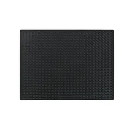 Wenko Abtropfmatte Maxi 40 cm x 30 cm Schwarz
