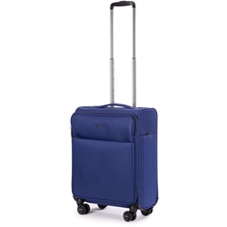 Stratic  Light + Kabinentrolley 55 cm   4 Rollen 37 l - Blau