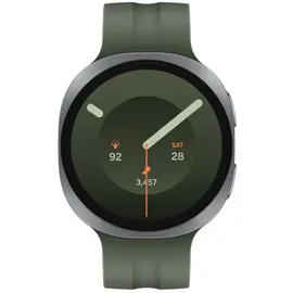 Samsung Galaxy Watch9 Silver 44 mm LTE Sport Band Olive M/L