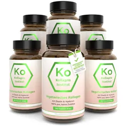 Vegetarisches Kollagen mit Hyaluron und Elastin Vorteilsset 6 x 180 St