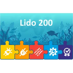 eco+ LED Beleuchtung für JUWEL Lido 200 Aquarium | Komplett-Set            