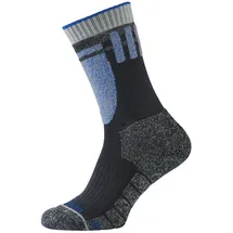 Jack Wolfskin Ski Merino Sock H C Kids Merino Skisocken schwarz 31-33