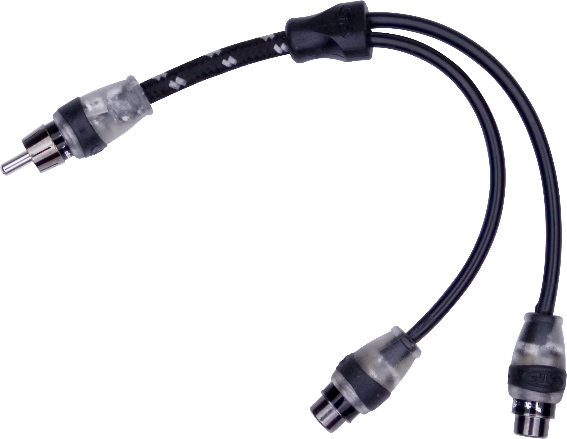 ROCKFORD FOSGATE Premium 1M/2FY-Adapter RFITY-1M CINCHKABEL T-Stück Cinch Kabel