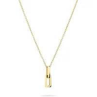 Liebeskind Berlin Kette mit Anhänger Festive Mini Link Gold Edelstahl L: 45 B: 2mm