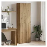 vidaXL Highboard Artisan-Eiche 60x32x190 cm Holzwerkstoff