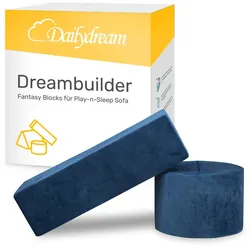 Fantasy Blöcke – Erweiterung für das Dailydream Spiel- und Schlafsofa, Blau