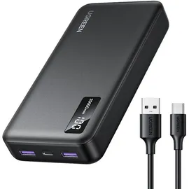 UGREEN 20000mah Two-Way Fast Charging Power Bank Powerbank (Akku) - Schwarz