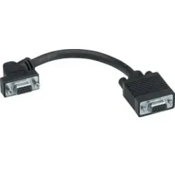 Hager GMDSVGA VGA Kabel Buchse-Buchse 0.2m, für Panelmontage D-SUB