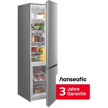 Hanseatic HKGK18055C Kühl-Gefrierkombination (177,3 cm hoch, Silber)