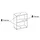 Interlink Parini 1 Standregal 60 x 75 x 30 cm Braun