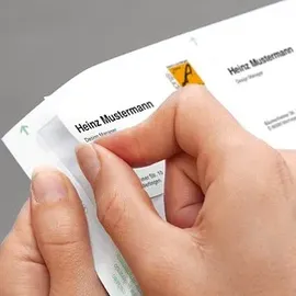 Sigel Visitenkarten LP850 satiniert weiß 225 g/qm, 100 St.
