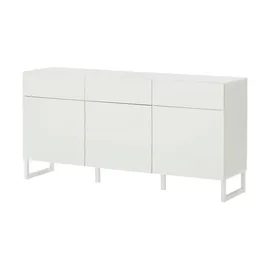 Forte Sideboard FORTE "Bretania", weiß, B:164,6cm H:82,4cm T:41,6cm, Spanplatte, Sideboards