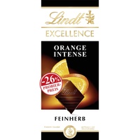 Lindt Schokolade EXCELLENCE Orange, Promotion | 100 g Tafel | Feinherbe Schokolade mit Orangen- und Mandelstückchen | Schokoladentafel | Schokoladengeschenk