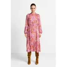 richroyal Druckkleid Blusenkleid Geblümt Rosa 42