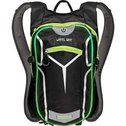 WHEEL BEE Wheel Bee® Bike Backpack Stelvio - Black, Keine Farbe, ONE SIZE