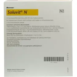 SOLUVIT N Plv.f.e.Konz.z.Her.e.Infusionslösung 10X10 ml Trockensubstanz ohne Lösungsmittel
