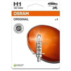 OSRAM ORIGINAL 64150-1BL H1 P14,5s 12V 55W