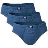 CECEBA Slip Herren Slip blau M 3er Pack