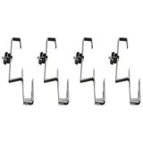 Vaillant Solar Dachankerset 0020123982 4 Dachanker, nebeneinander, nebeneinander, für 1 Flachkollektor, Aluminium