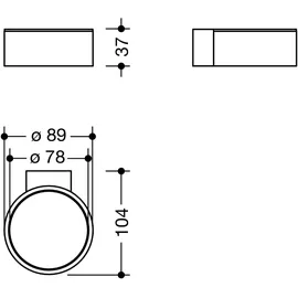 Hewi System 900 Föhnhalter, 900.00.000XA 98,