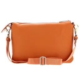 Mandarina Duck Umhängetasche Mellow Leather Crossover Bag Marmalade