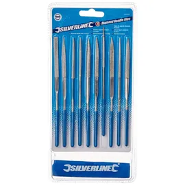 Silverline Tools Silverline 633509 Diamant-Nadelfeilen,10-tlg.