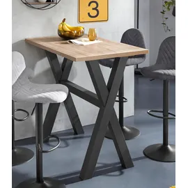 Mäusbacher Bartisch 140 x 105 x 70 cm Schwarz