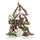 COM-FOUR com-four® Hänger-Baum für die Weihnachtsdeko - Christbaumhänger für winterliche Gestaltung - handgemachter Raumschmuck zum Dekorieren - Hängedekoration für Fenster und Tür (1 Stück - Baum)