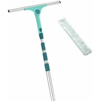 Leifheit Set Fensterabzieher Window Slider XL Telescope 415 cm und Wischbezug