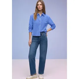 STREET ONE Hemdbluse blau 40
