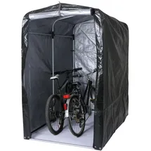 Proregal Fahrradgarage Foliengarage Garagenzelt Anthrazit 121 cm x 201 cm x 201 cm