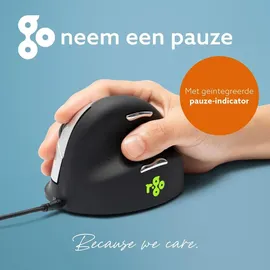 R-Go Tools Ergonomische Vertikale Maus für Rechtshänder (RGOHE)