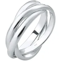 Elli Ring Damen Trio Wickel Basic in 925 Sterling Silber