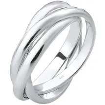 Elli Ring Damen Trio Wickel Basic in 925 Sterling Silber