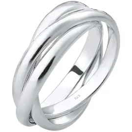 Elli Ring Damen Trio Wickel Basic in 925 Sterling Silber