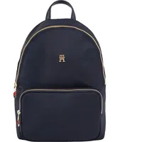 Tommy Hilfiger Damen Rucksack Poppy Backpack Mittelgroß, Blau (Space