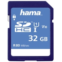Hama SDHC 32GB Class 10 80MB/s UHS-I