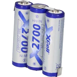 Akkuman 3er Reihe Lotfahne AA 2700 mAh 3 St.