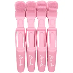 Mermade Hair Grip Clips Pink 4 Stück