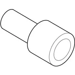 Geberit Drückerknopf, zu WC-Steuerung mit 242354001 pneumatischer Spülauslösung