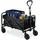 Relaxdays Bollerwagen faltbar schwarz