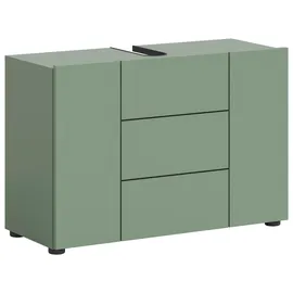 xonox.home Waschbeckenunterschrank Vira ca. 82x56 cm grün