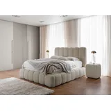 yourhouse24 Polsterbett Cande mit Bettkasten und Lattenrost - 140x200 - Catch me 02,