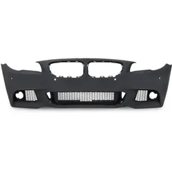 FrontstoÃstange im Sport-Design mit Nebelscheinwerfereinsätzen paasend für F10/F11 passend für  5er F10 Limousine Baujahr 01.2010-06.2015 und F11 Touring ab Baujahr 04.2010-