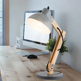 GLOBO Schreibtischlampe Grau