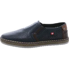 Rieker Slipper Herren Blau 41