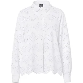 Pieces Bluse Vilde Weiß M