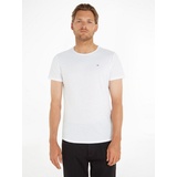 Tommy Jeans T-Shirt JASPE Weiß Slim Fit mit Logo-Stickerei Modell Weiss, XXL