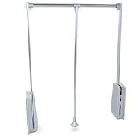 Emuca Kleiderlift für Garderoben Hang 830 - 1150 cm