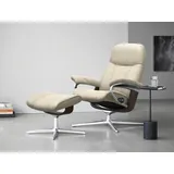 Stressless Stressless® Relaxsessel Consul, mit Cross Base, Größe S, M & L, Holzakzent Wenge beige 91 cm x 102 cm x 79 cm